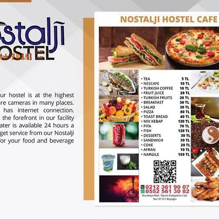 Nostalji Hostel Istanbul Ngoại thất bức ảnh