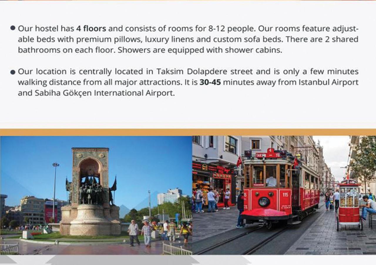 Nostalji Hostel Istanbul Ngoại thất bức ảnh